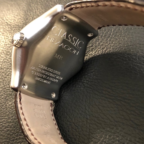 Ebel Classic Hexagon automatic watch power reserve - Picture 2 of 6